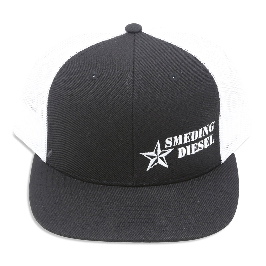 Flat Bill Trucker Hat
