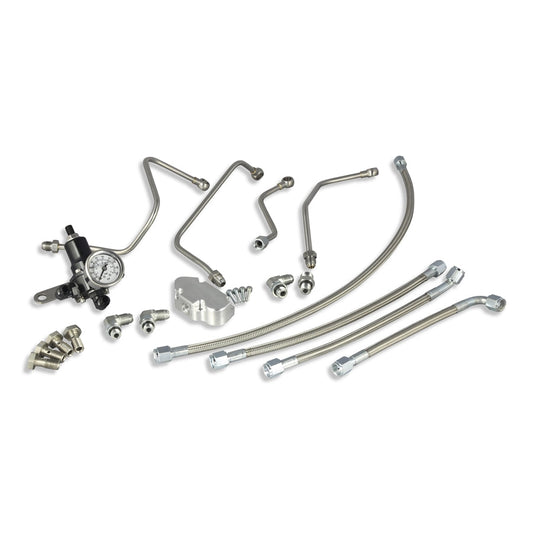 Smeding Diesel Regulated Fuel Return Kit for Ford Powerstroke 6.0L